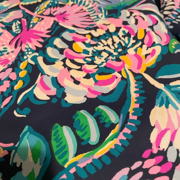 Lilly Pulitzer Kelly Stretch Navy Pants - Picture 4 of 4